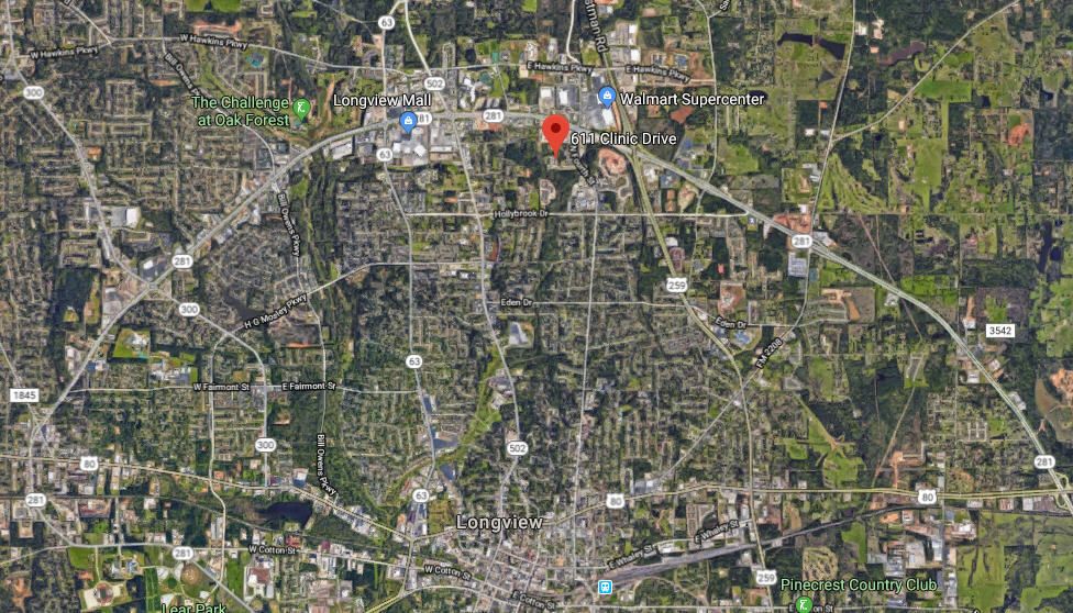 Longview TX - SSA Office : 611 Clinic Dr, Longview, TX 75605